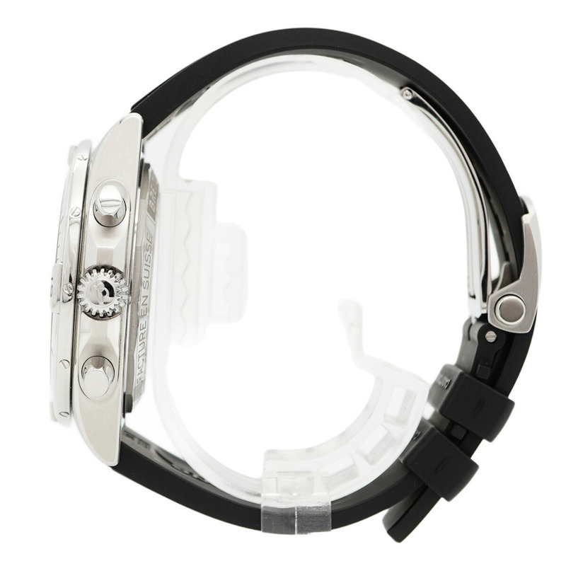 百年靈 Chronomat PB0134 藍色錶盤男士腕錶-8