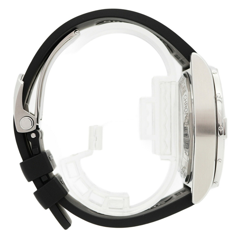 百年靈 Chronomat PB0134 藍色錶盤男士腕錶-9