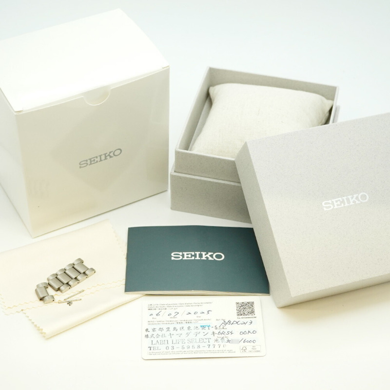 精工 Prospex SBDC213 銀色錶盤男士腕錶-1