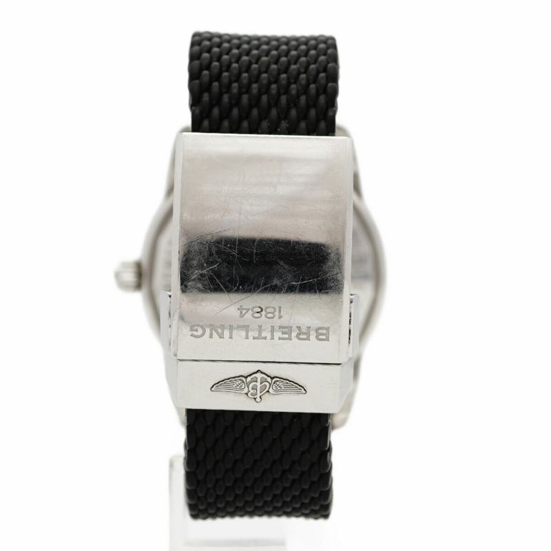 百年靈超級海洋文化系列 UB2010 黑色錶盤男士腕錶-7