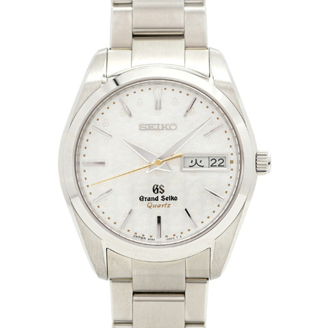 精工 Grand SBGT033 9F83-0AG0 銀色錶盤男士腕錶