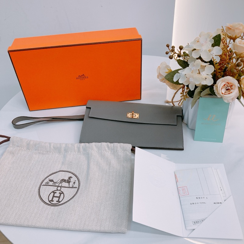MS0474 HERMES 愛馬仕凱莉系列手拿長銀包 KELLY POCKET LONG WALLET POUCH-10