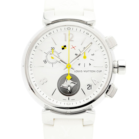 路易威登 Tambour Q11BA 白色錶盤男士腕錶