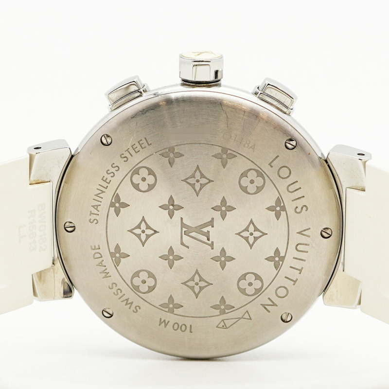 路易威登 Tambour Q11BA 白色錶盤男士腕錶-5