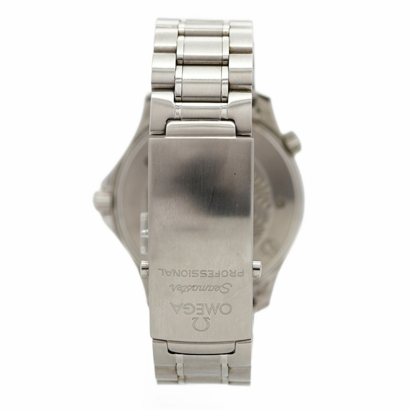 歐米茄海馬系列 2265.80 藍色錶盤男士腕錶-7