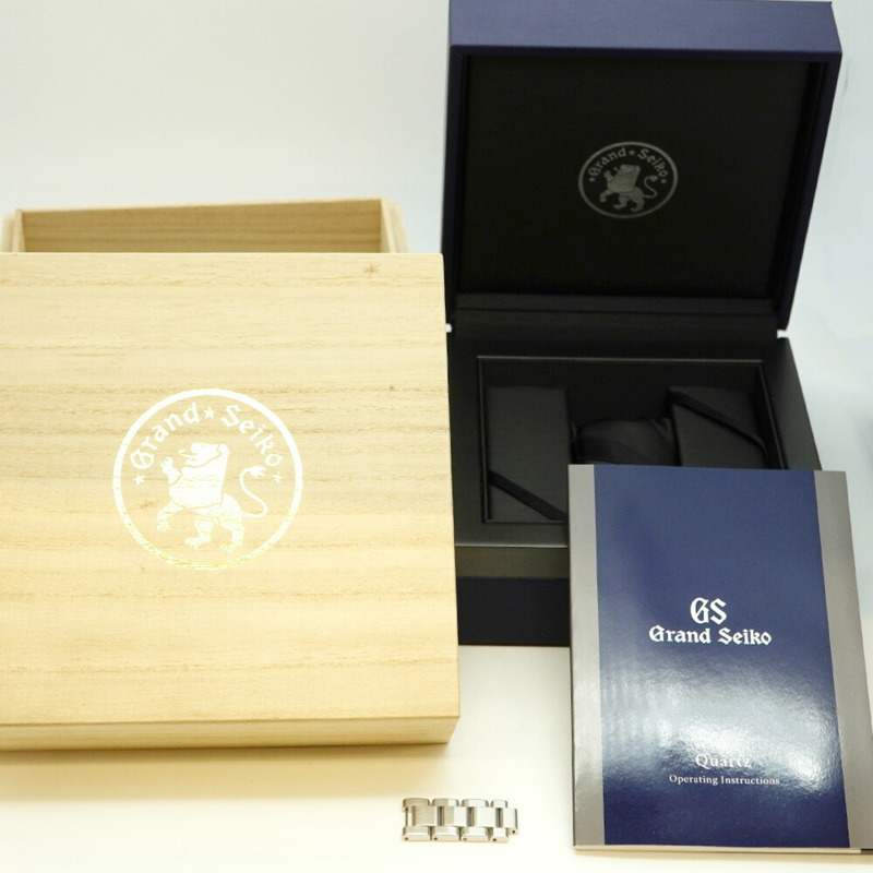 精工 Grand 9F86-0AF0 SBGN013 黑色錶盤男士腕錶-1
