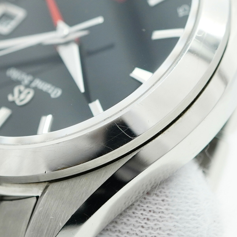 精工 Grand 9F86-0AF0 SBGN013 黑色錶盤男士腕錶-7