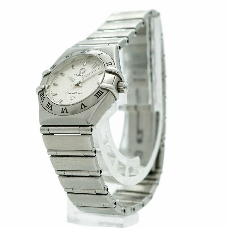 歐米茄星座系列 1562.30 銀色錶盤女錶-2