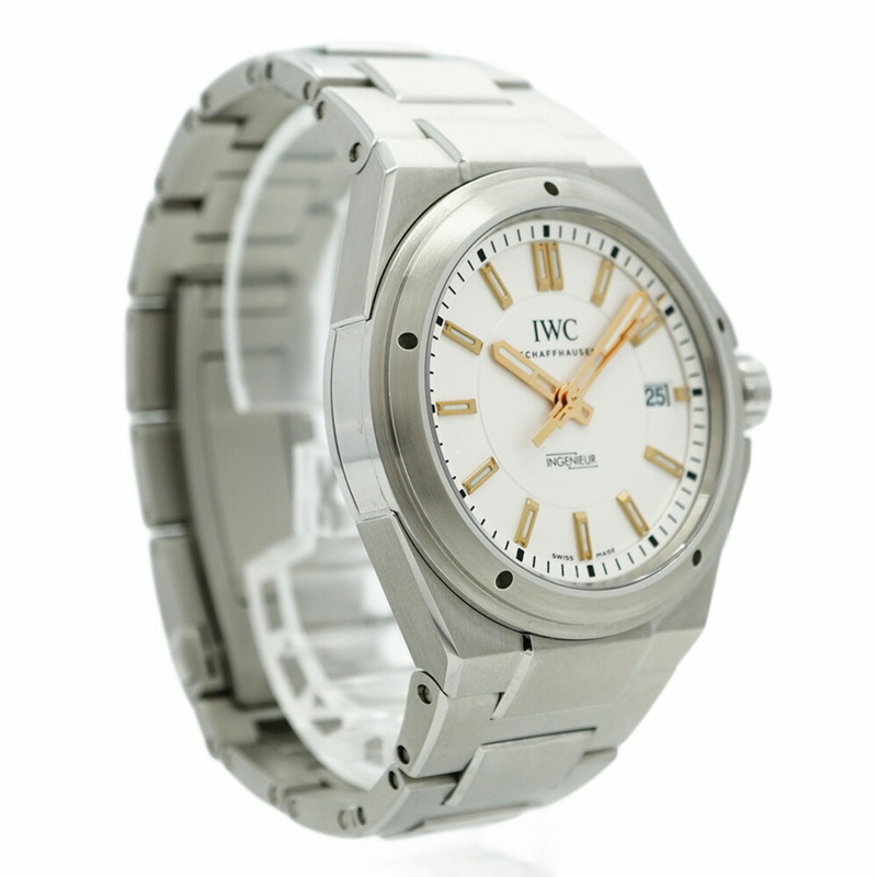 IWC 沙夫豪森工程師 IW323906 銀色錶盤男士手錶-3