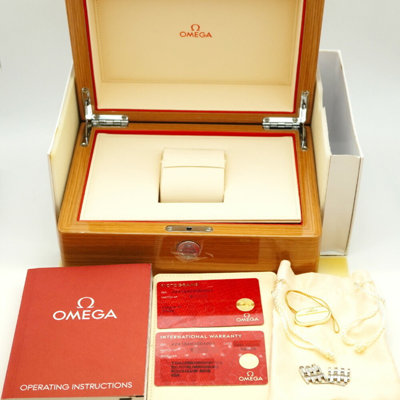 歐米茄碟飛系列 424.10.40.20.01.001 黑色錶盤男士腕錶-1