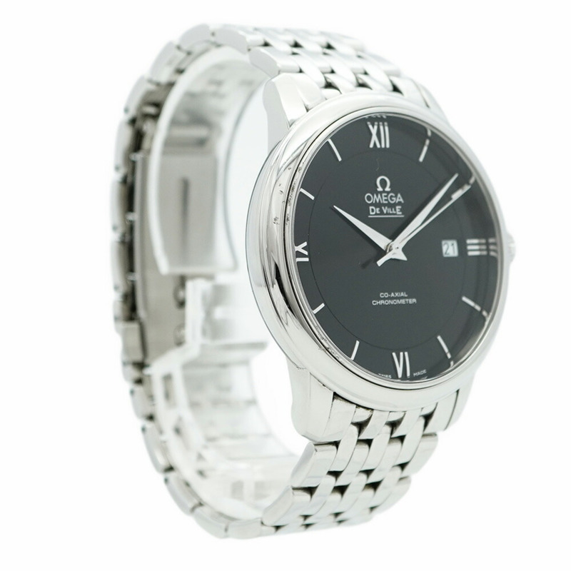 歐米茄碟飛系列 424.10.40.20.01.001 黑色錶盤男士腕錶-3