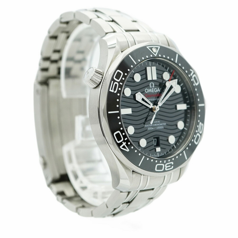 歐米茄海馬系列 210.30.42.20.01.001 黑色錶盤男士腕錶-3