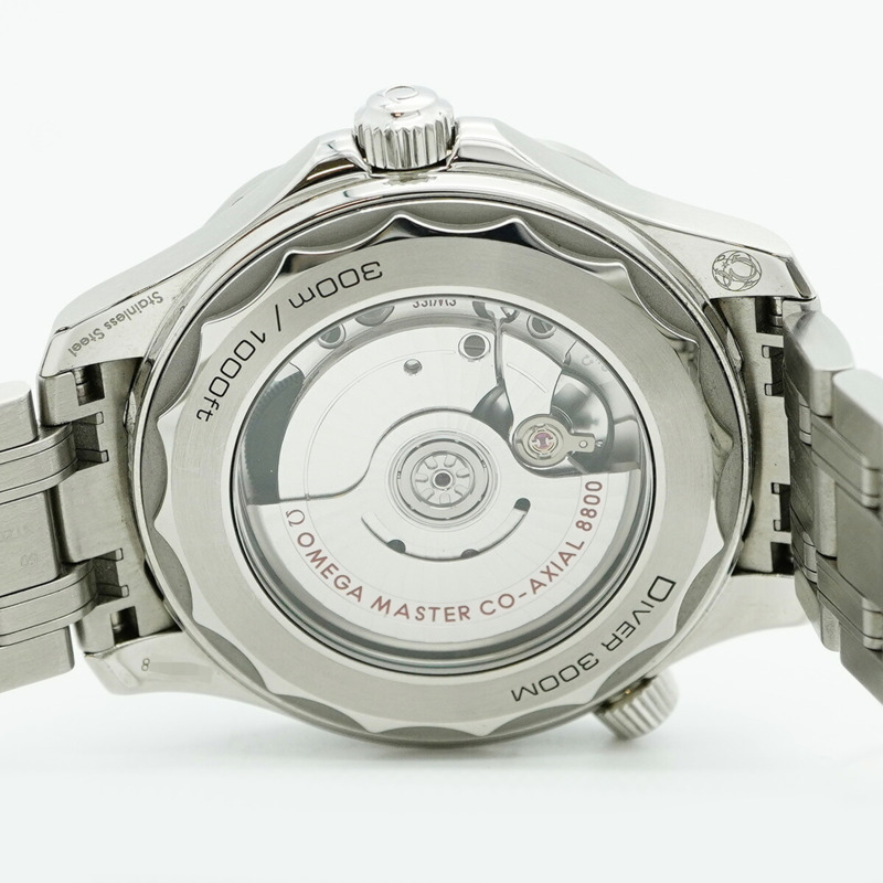 歐米茄海馬系列 210.30.42.20.01.001 黑色錶盤男士腕錶-5