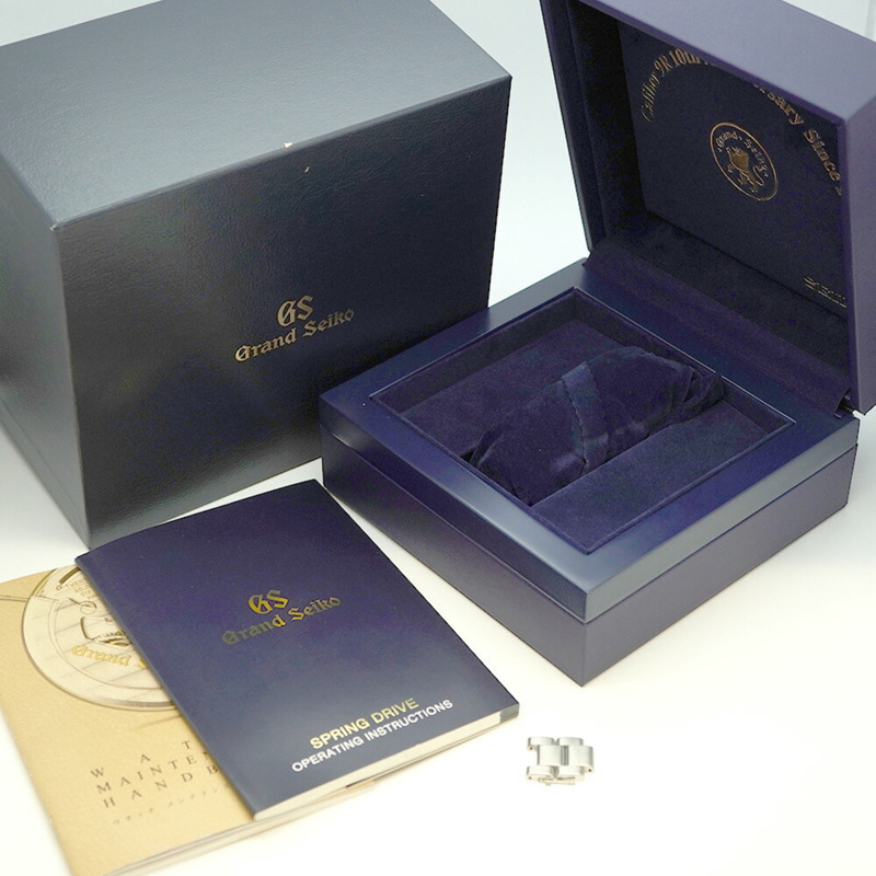 精工 Grand 9R65-0BP0 SBGA111 銀色錶盤男士腕錶-1