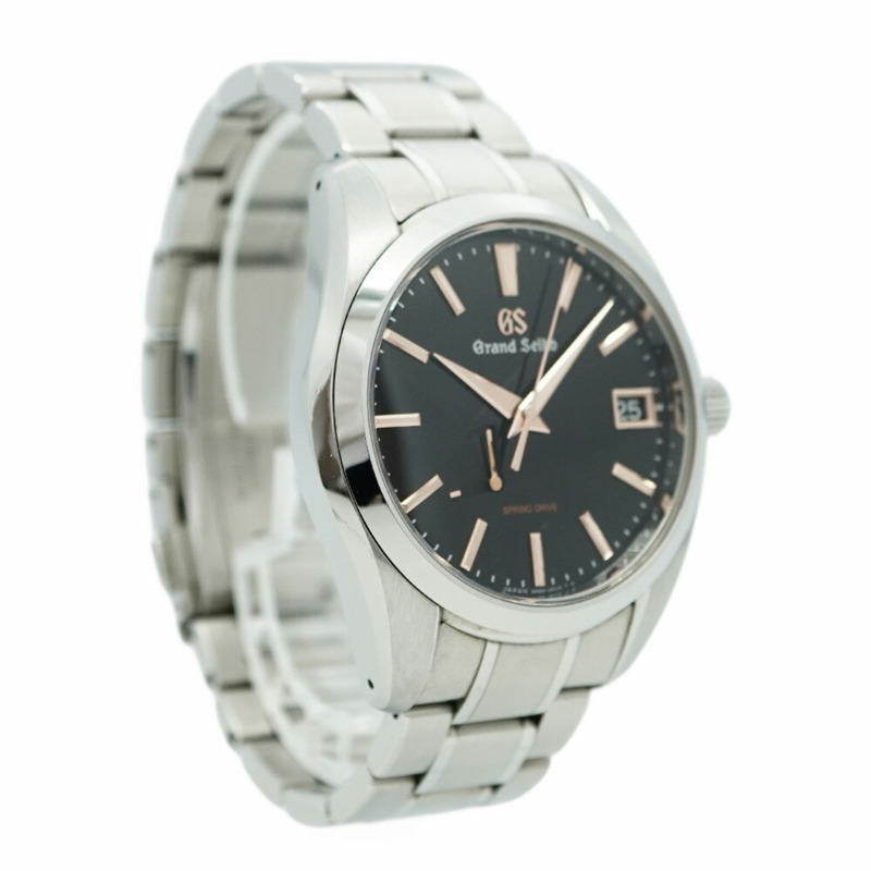精工 Grand SBGA401 9R65-0DH0 黑色錶盤男士腕錶-3