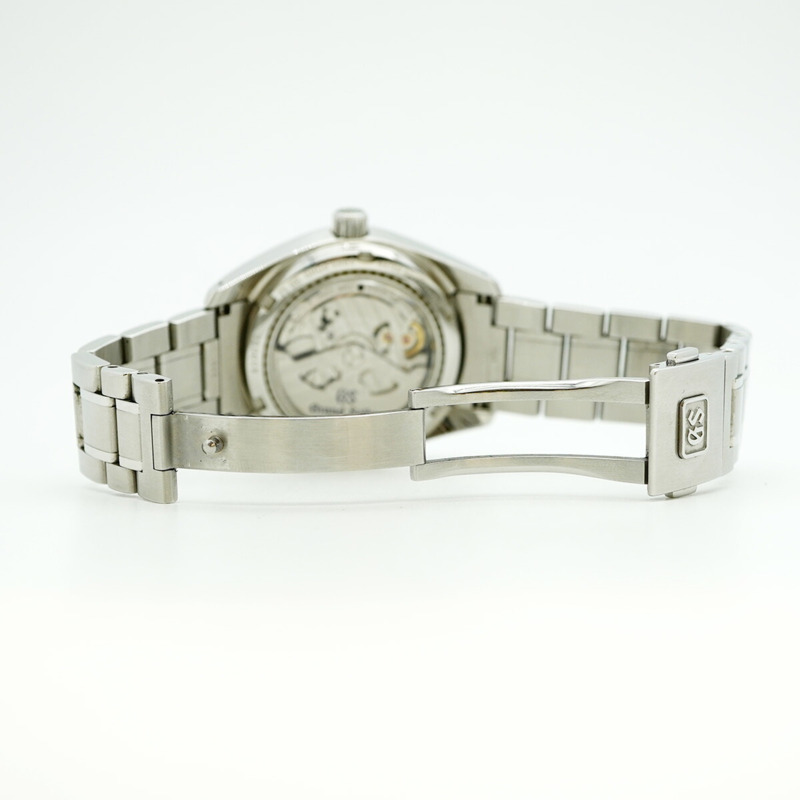 精工 Grand SBGA401 9R65-0DH0 黑色錶盤男士腕錶-4