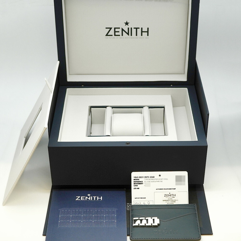 真力時 Chronomaster 03.3100.3600 白色錶盤男士腕錶-1