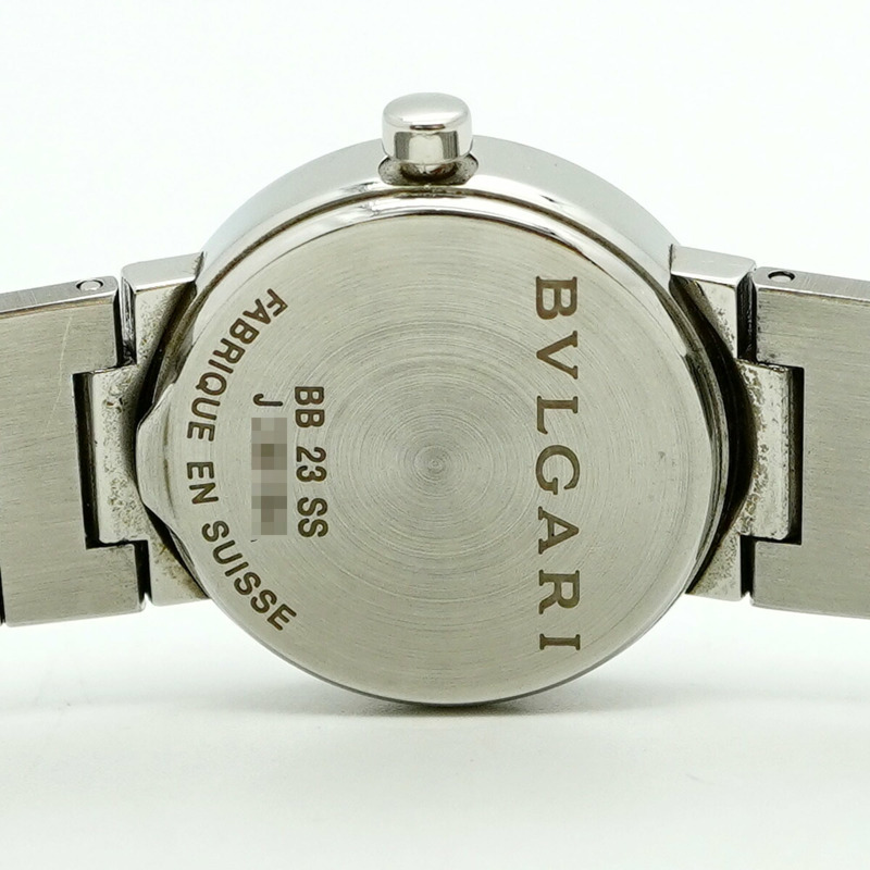 寶格麗 BB23SS 黑色錶盤小姐腕錶-5