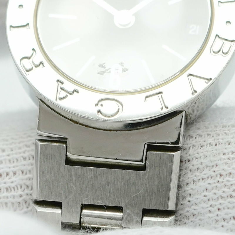 寶格麗 BB23SS 黑色錶盤小姐腕錶-7