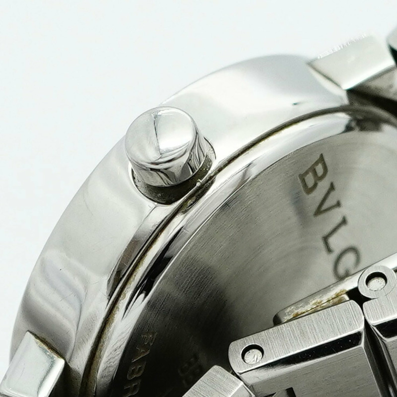 寶格麗 BB23SS 黑色錶盤小姐腕錶-11