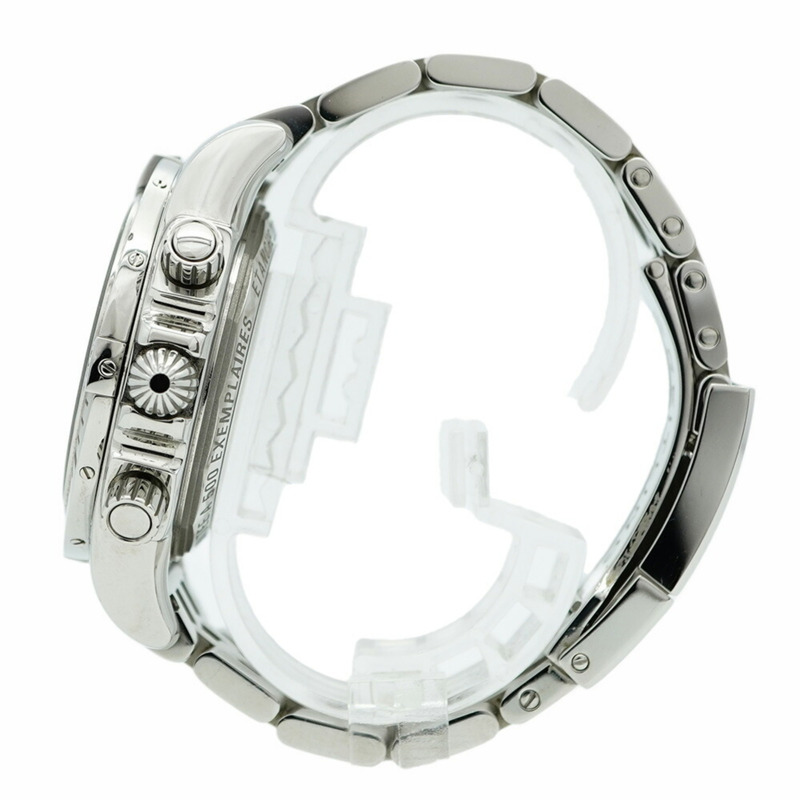 百年靈 Chronomat JSP 羅馬數位時標限量版 AB01153A 黑色錶盤男士腕錶-8