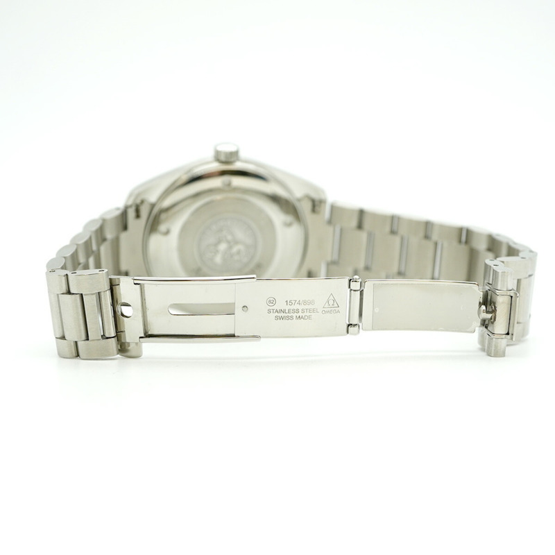 歐米茄海馬系列 2517.50 黑色錶盤男士腕錶-4