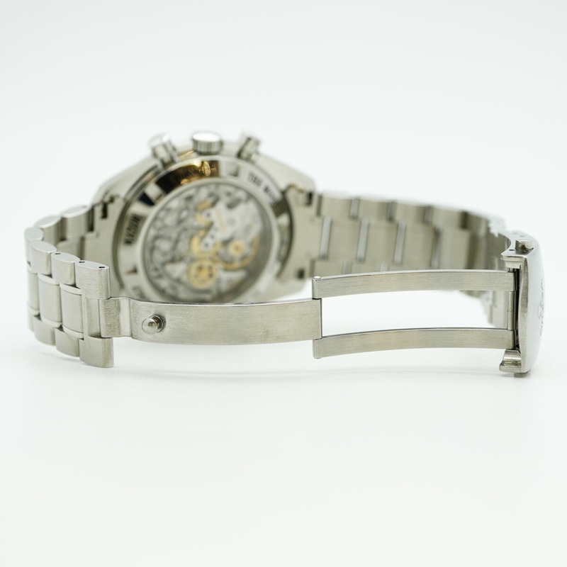 歐米茄超霸系列3573.50黑色錶盤男士腕錶-4