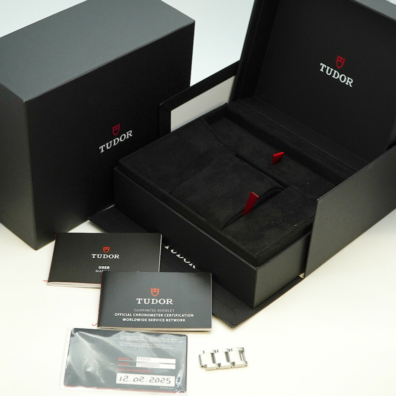 帝舵 Ranger 79950 黑色錶盤男士腕錶-1