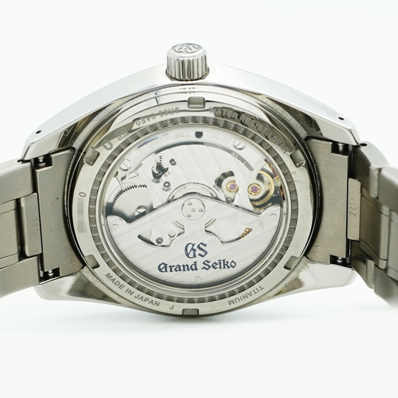 精工 Grand SBGA211 9R65-0AE0 白色錶盤男士腕錶-5