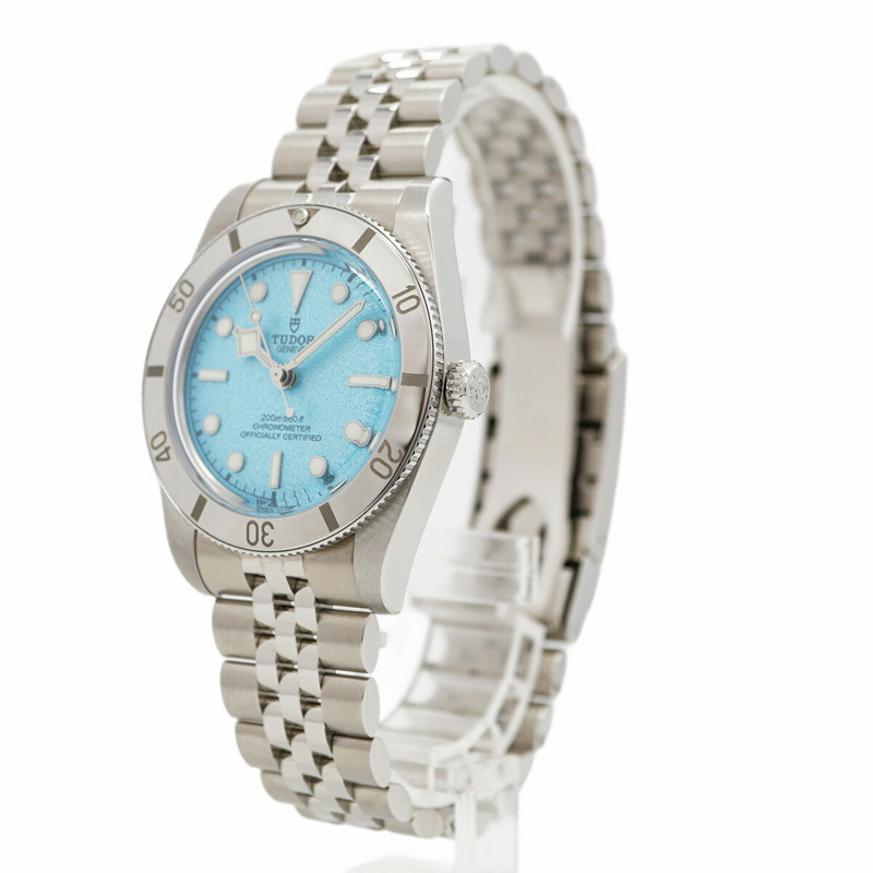 帝舵碧灣54 79000 藍色錶盤男士腕錶-2