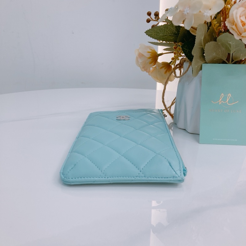 MS0475 CHANEL 香奈兒手拿手機套連卡包拉鍊長包包SILM CARD HOLDER WITH ZIPPER LAMBSKIN-2