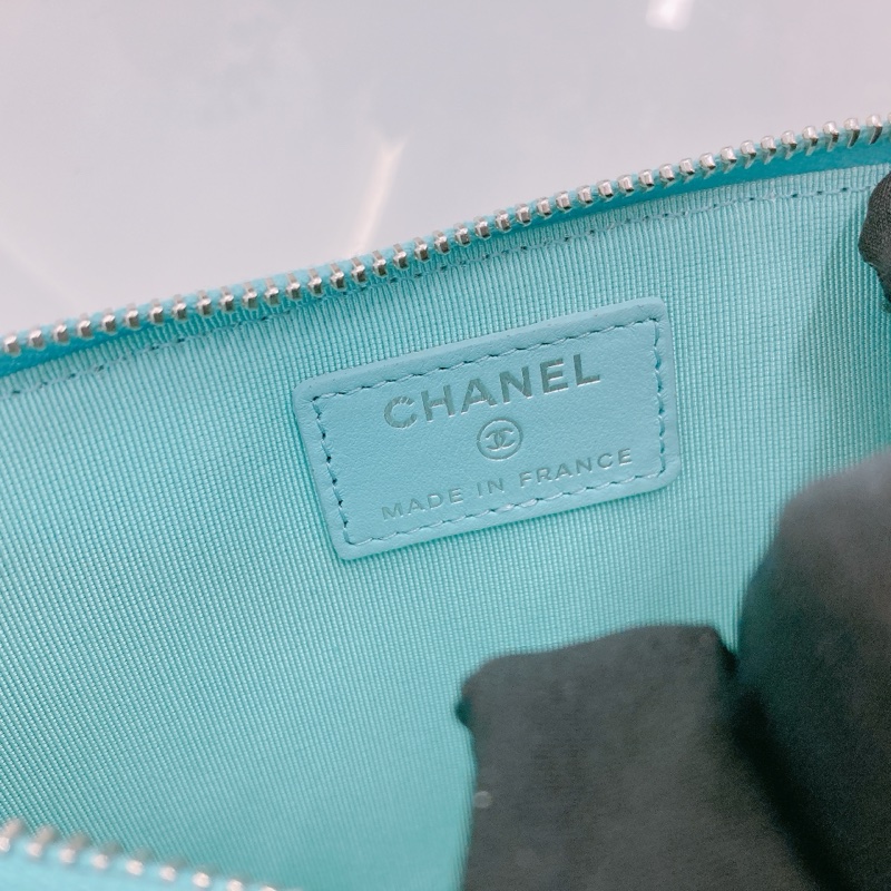 MS0475 CHANEL 香奈兒手拿手機套連卡包拉鍊長包包SILM CARD HOLDER WITH ZIPPER LAMBSKIN-9