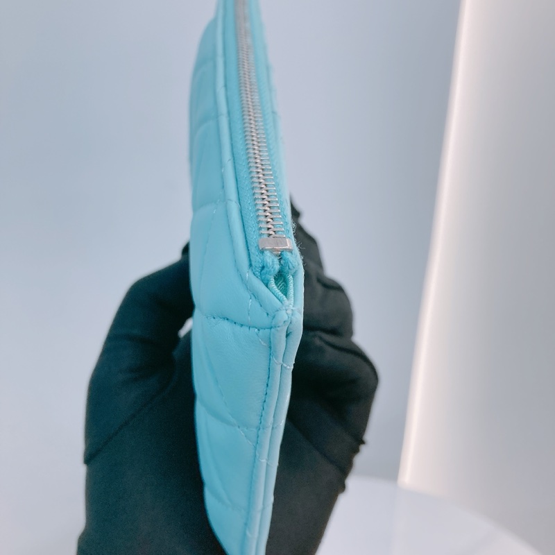 MS0475 CHANEL 香奈兒手拿手機套連卡包拉鍊長包包SILM CARD HOLDER WITH ZIPPER LAMBSKIN-12