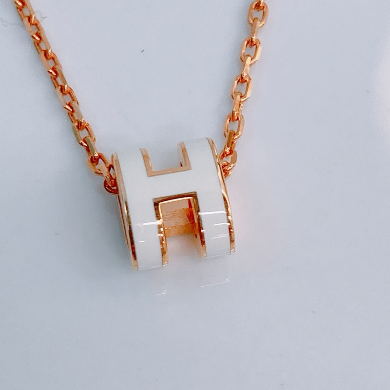 MS0477 HERMES 香奈兒迷你H字項鍊MINI POP H NECKLACE-1