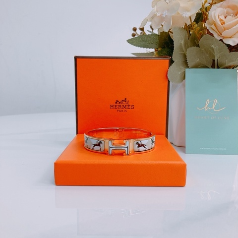 Ms0478 HERMES 愛馬仕H字馬仔圖案手鐲CLIC H LES ALURES BRACELET