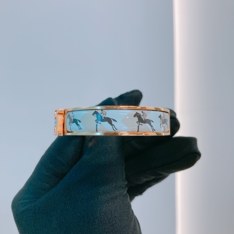 Ms0478 HERMES 愛馬仕H字馬仔圖案手鐲CLIC H LES ALURES BRACELET-2