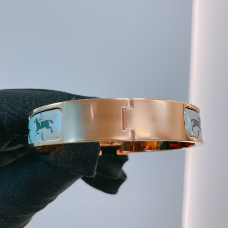 Ms0478 HERMES 愛馬仕H字馬仔圖案手鐲CLIC H LES ALURES BRACELET-3