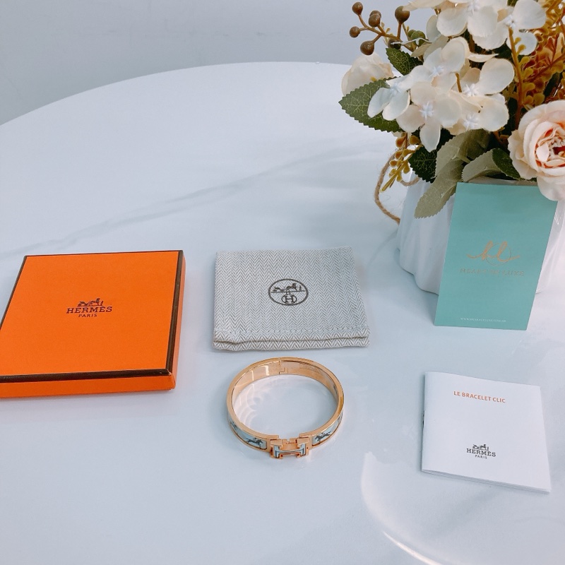 Ms0478 HERMES 愛馬仕H字馬仔圖案手鐲CLIC H LES ALURES BRACELET-7