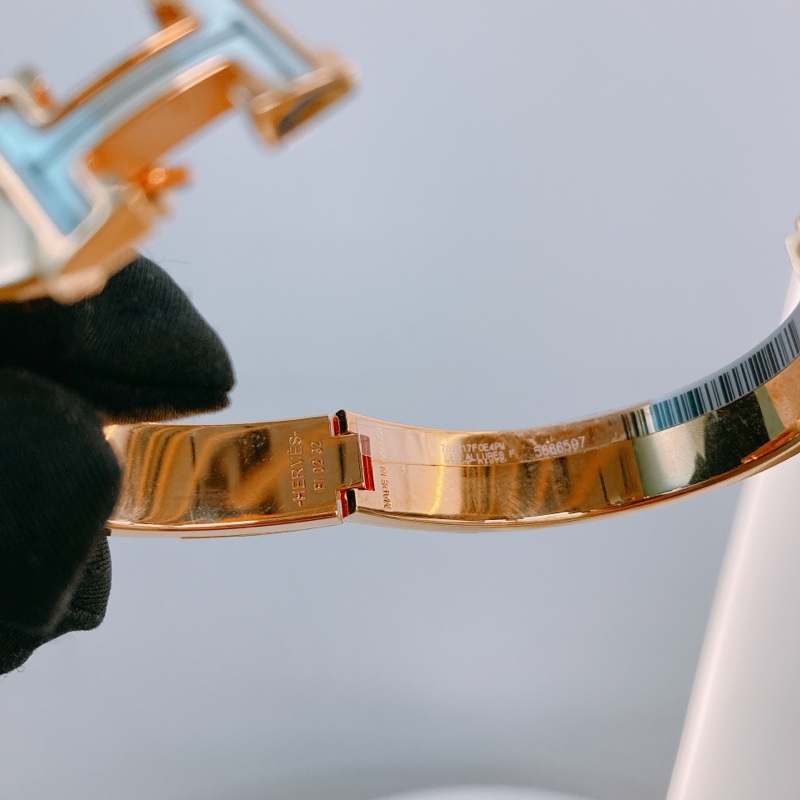 Ms0478 HERMES 愛馬仕H字馬仔圖案手鐲CLIC H LES ALURES BRACELET-8