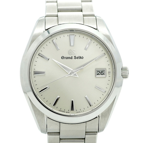 精工 Grand SBGV221 9F82-0AF0 銀色錶盤男士腕錶