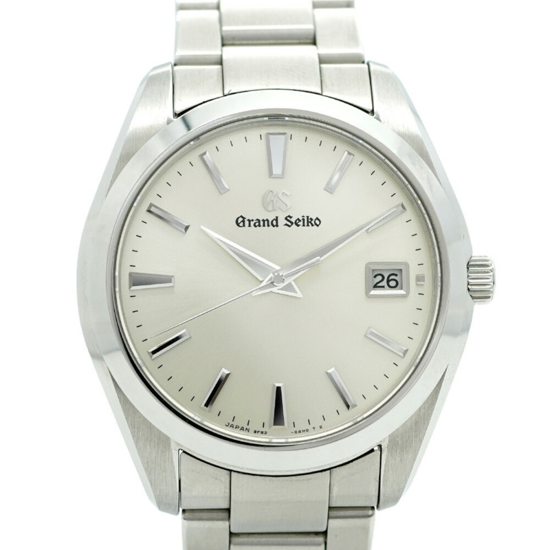 精工 Grand SBGV221 9F82-0AF0 銀色錶盤男士腕錶-0