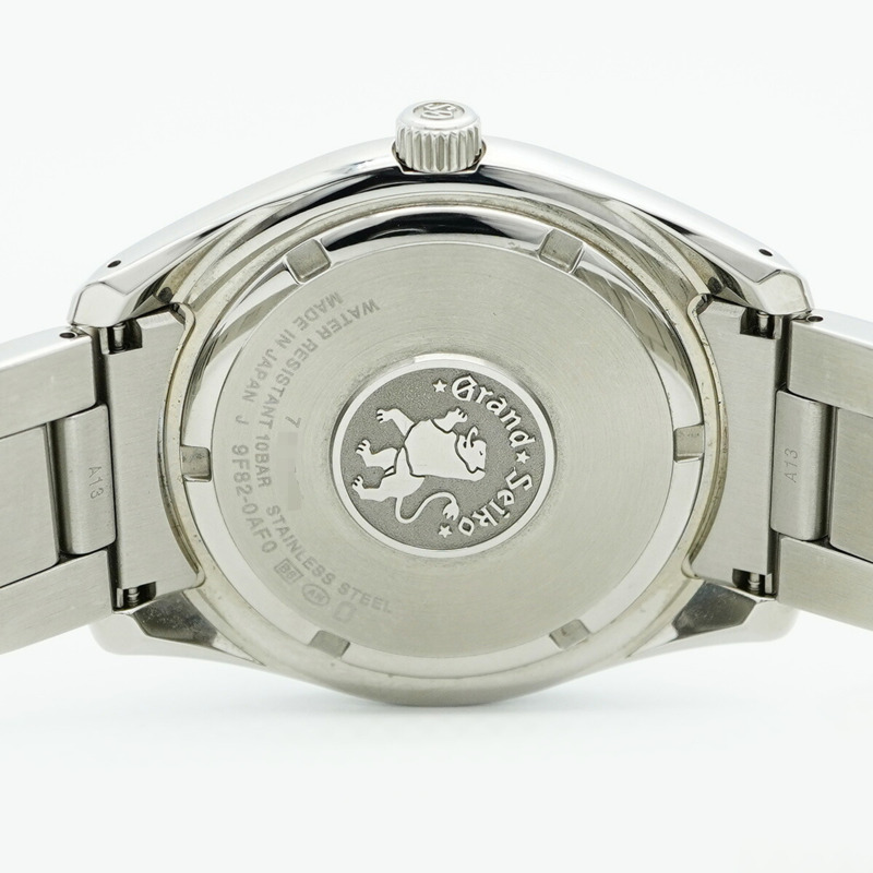 精工 Grand SBGV221 9F82-0AF0 銀色錶盤男士腕錶-5