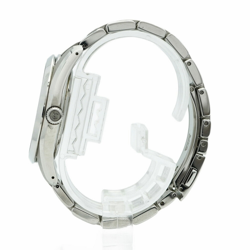 精工 Grand SBGV221 9F82-0AF0 銀色錶盤男士腕錶-9