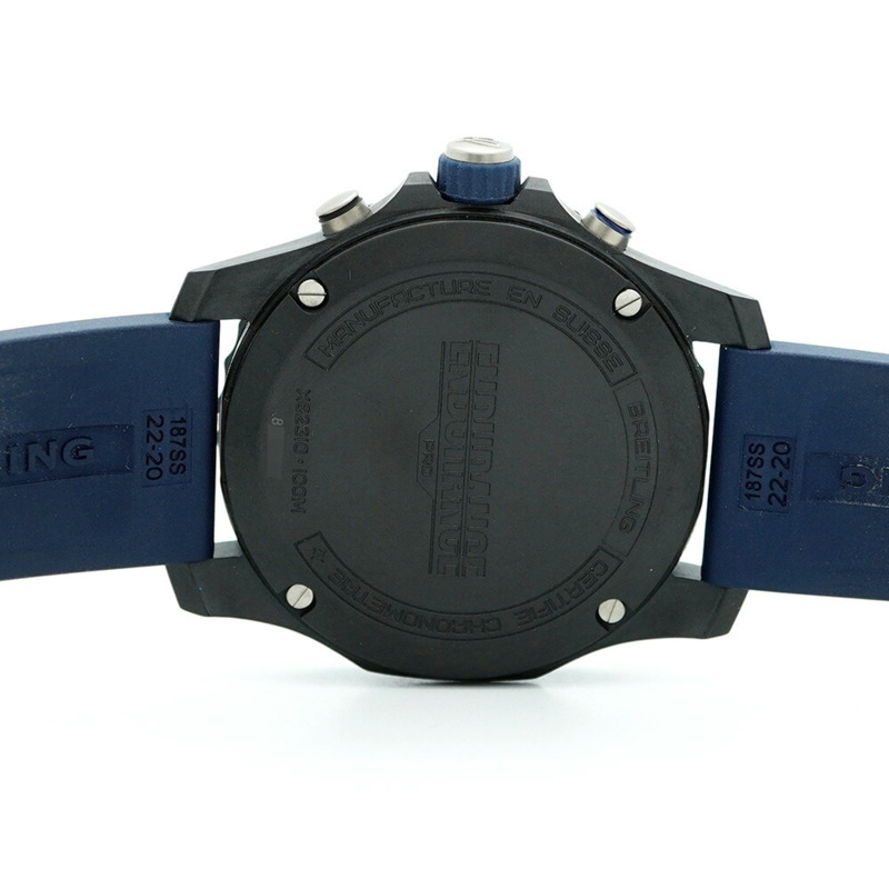 百年靈 Endurance Pro X82310 男士黑色錶盤腕錶-5