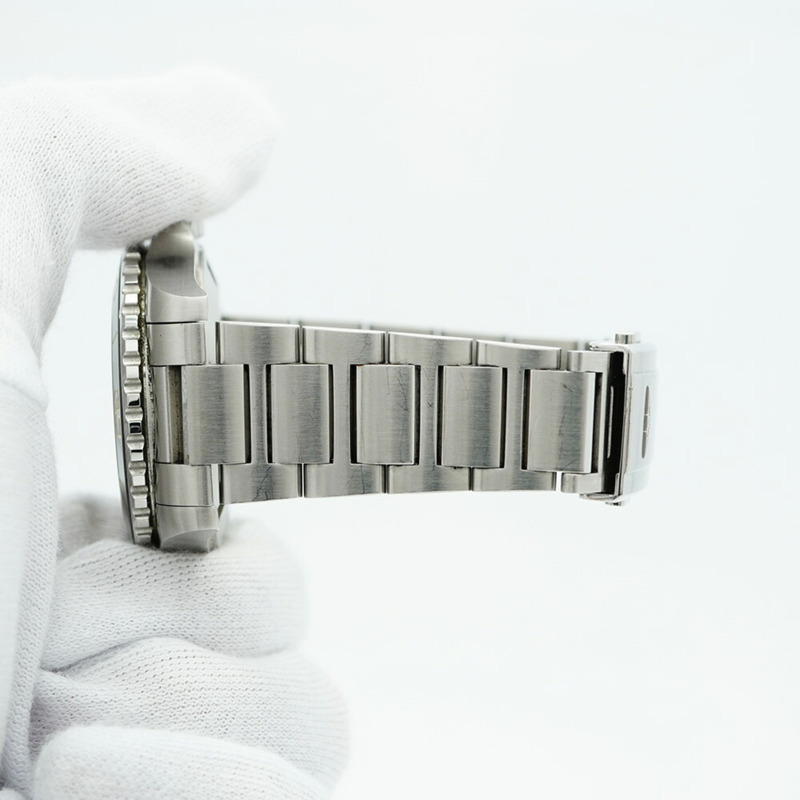 浪琴錶 HydroConquest GMT L3.790.4 綠色錶盤男士腕錶-6