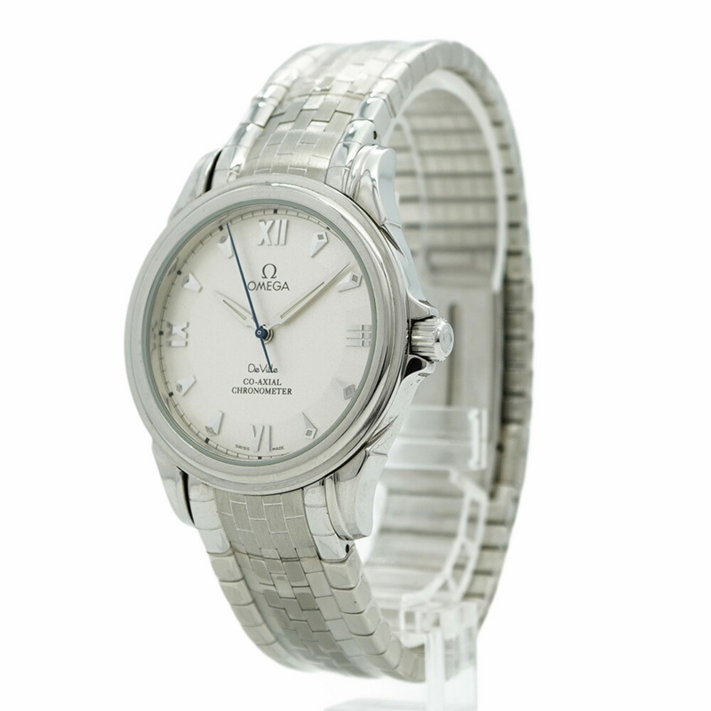 歐米茄碟飛系列 4531.32 銀色錶盤男士腕錶-2