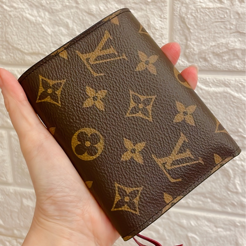 全新閒置✨ LV Victorine系列經典Monogram老花三折短夾零錢袋短夾豆豆款-6