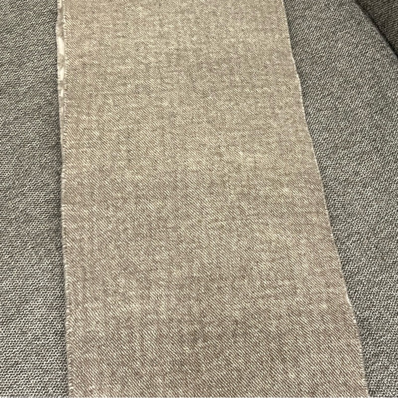 Fendi cashmere 克什米爾 漸層灰圍巾 專櫃3萬多-5