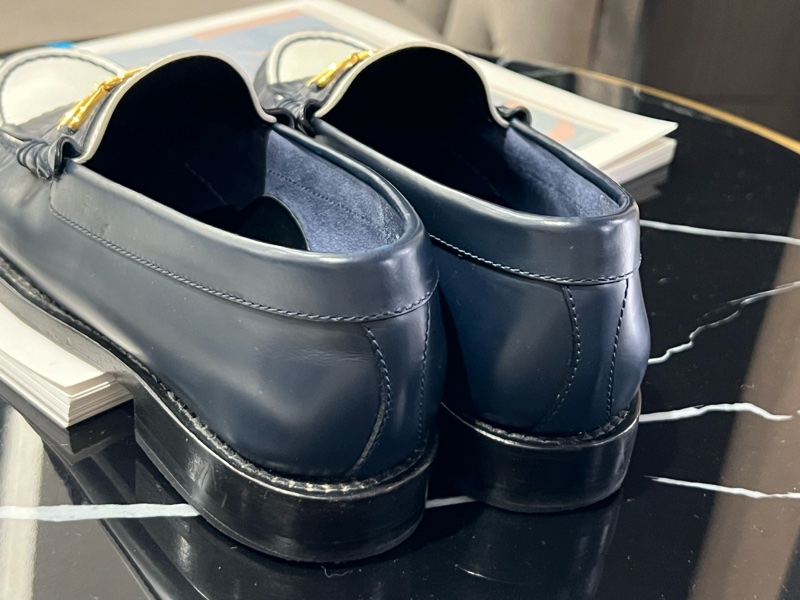 Celine 凱旋門樂福鞋 深藍色-1