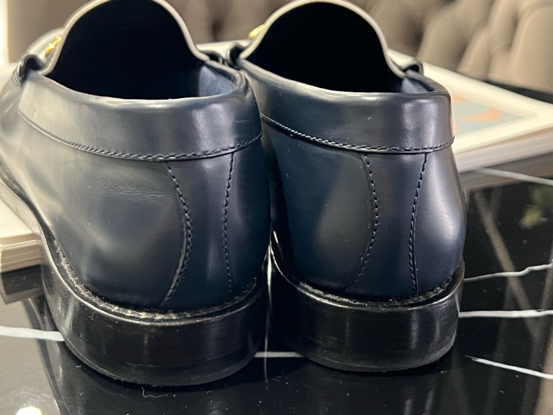 Celine 凱旋門樂福鞋 深藍色-2